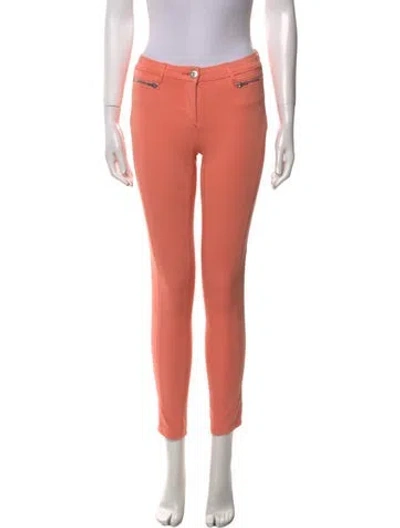 Pre-owned 3x1 Skinny Leg Pants In Orange