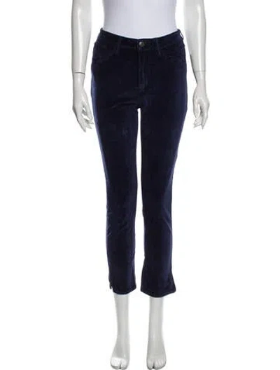 Pre-owned 3x1 Straight Leg Pants In Blue