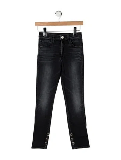 Pre-owned 3x1 Straight Leg Pants In Gray