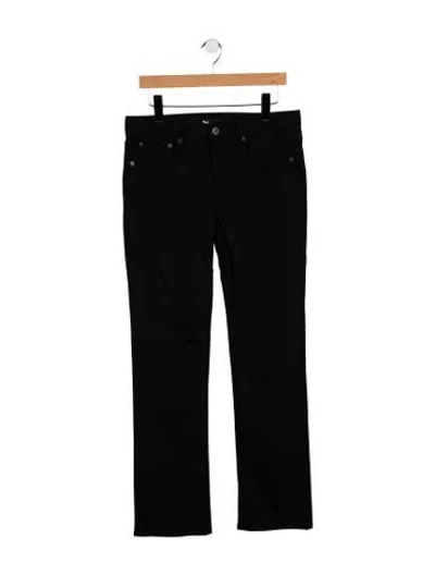 Pre-owned 3x1 Straight-leg Jeans In Black