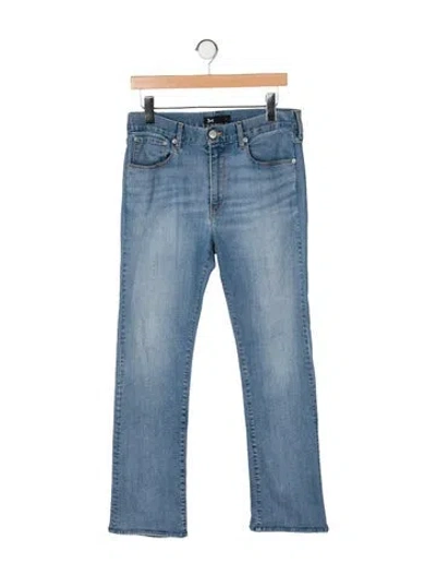 Pre-owned 3x1 Straight-leg Jeans In Blue