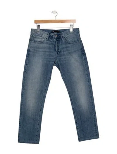 Pre-owned 3x1 Straight-leg Jeans In Blue