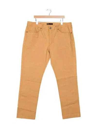 Pre-owned 3x1 Straight-leg Jeans In Neutrals