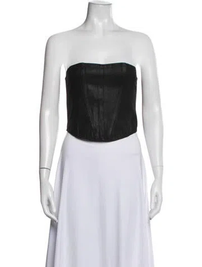Pre-owned 3x1 Strapless Top W/ Tags In White