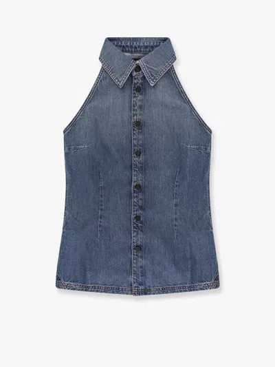 3x1 Summer Marlin Denim Shirt In Blue