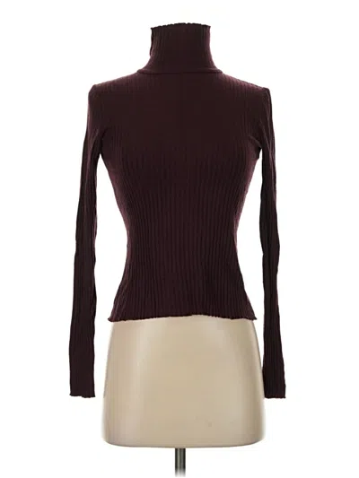 Pre-owned 3x1 Turtleneck Sweater In Brown