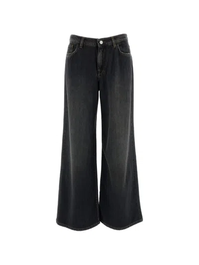 3x1 Wide-leg Jeans In Black