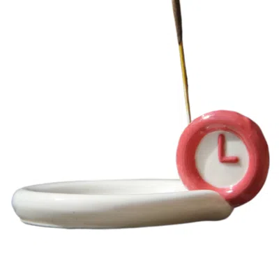 4 Am Product Design Red Time Zone Handmade Incense Holder