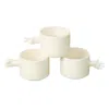 4 Am Product Design White Rock-paper- Scissors Set