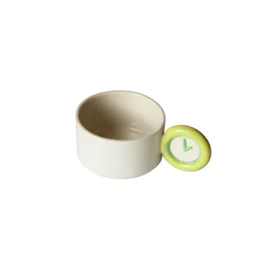 4 Am Product Design Yellow / Orange Time Zone Cup London & Tokyo