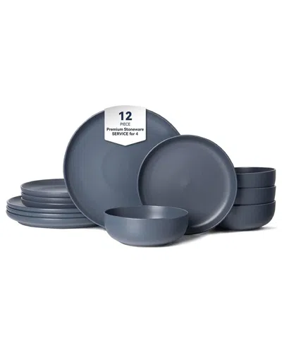4 SUPPLY 4 SUPPLY 12PC STONEWARE DINNERWARE SET