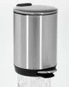 4 Supply 3l Trash Can In Silver