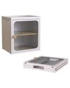 4 Supply Foldable Storage Cabinet In White