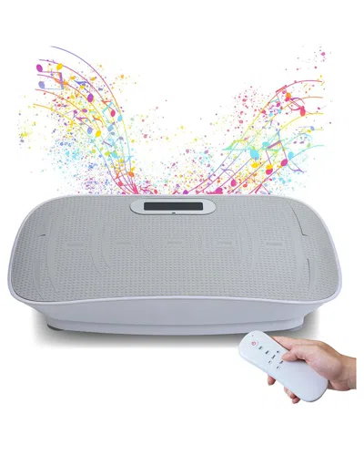 4 Supply Full Body Vibration Platform In Gray