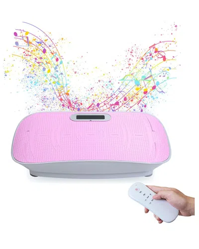 4 Supply Full Body Vibration Platform In Pink