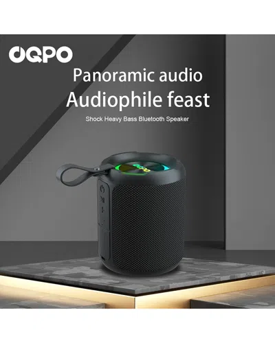 4 Supply Oqpo 40w Ipx7 Wireless Speaker In Black