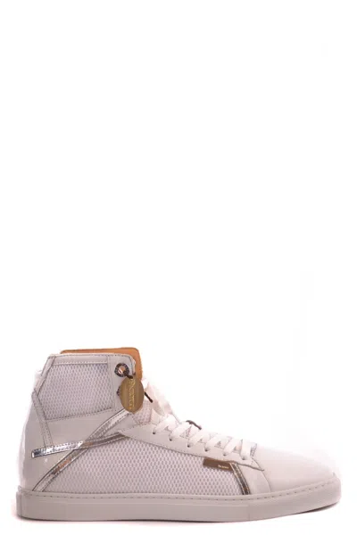 4 Us Cesare Paciotti High Top Sneakers White
