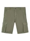 40 Weft Cargo Pocket Shorts In Green