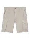 40 Weft Cargo-pocket Shorts In Neutral