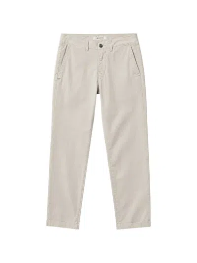 40 Weft Lenny Straight-leg Trousers In Neutral