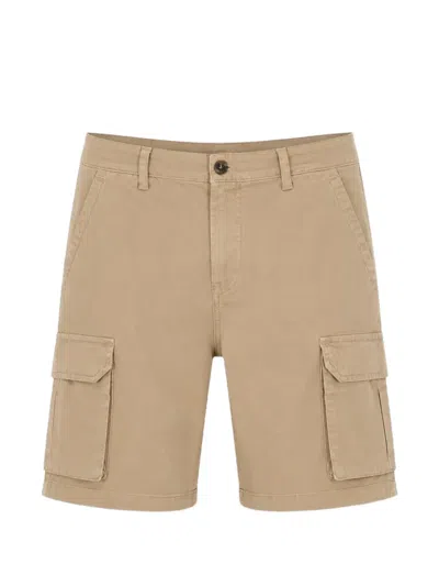 40 Weft Multi-pocket Cargo Shorts In Neutral
