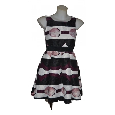 Pre-owned Byblos Mini Dress In Multicolour