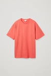 Cos Relaxed-fit T-shirt In Orange