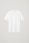 Cos Regular-fit T-shirt In White