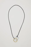 COS INTERLINKED RING NECKLACE,0967050001001