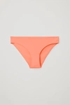 Cos Bikini Briefs In Coral Orange