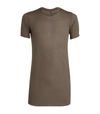 Rick Owens Classic T-shirt In Brown