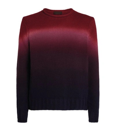 Iris Von Arnim Ombre Sweater In Multi
