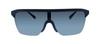 Emporio Armani Ea4146 575487 Rectangle Sunglasses In Grey