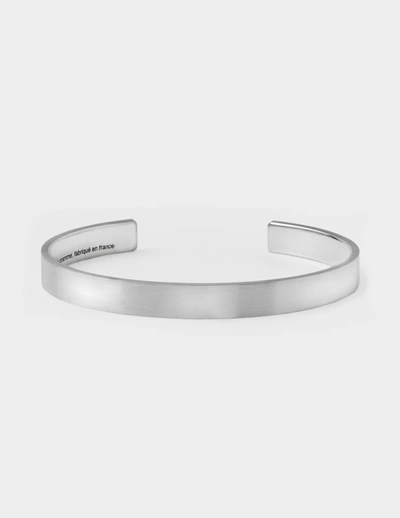 Le Gramme Le 15g Bangle Ribbon Bracelet In Silver