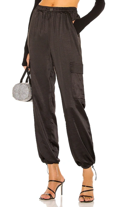 Superdown Rita Cargo Pant In Black