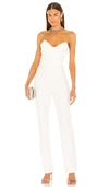 Nbd Conner Jumpsuit In White
