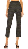 Sanctuary Social Standard High Waist Coated Ankle Skinny Jeans In Full Moon Camo