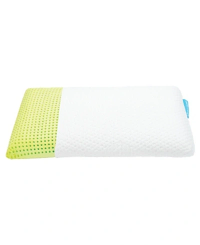 Blu Sleep Green Tea Essential Oil Infused Pillow In White