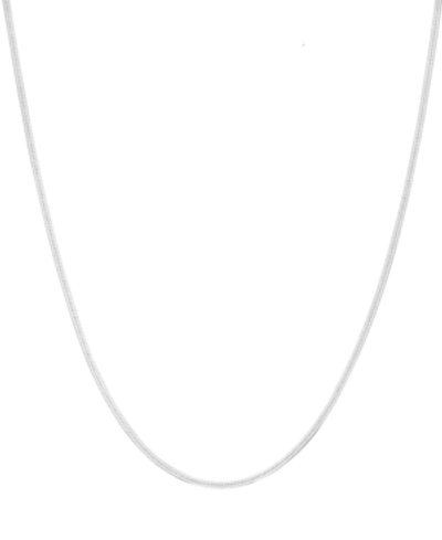 Giani Bernini 18" Herringbone Chain In 18k Gold Over Sterling Silver Necklace And Sterling Silver, C