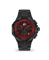 Ducati Corse Men's Motore Chronograph Black Stainless Steel Bracelet Watch 49mm