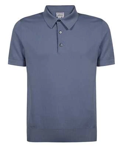 Brioni Basic Polo In Blue