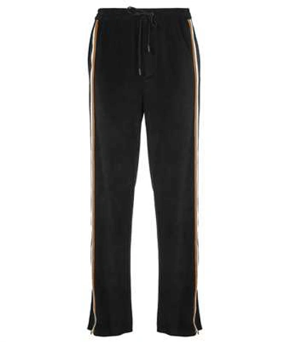 Dsquared2 Side Stripe Drawstring Waist Track Pants In Black