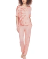 Honeydew Women's Sun Lover Lounge Set In Honey Crisp Tie-dye