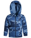 FIRST IMPRESSIONS BABY BOYS CAMO-PRINT HOODIE, CREATED FOR MACY'S