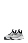 Nike Kids' Flex Plus Sneaker In Smoke Grey/ Black/ White