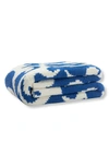 Sunday Citizen Casablanca Throw In Cobalt Blue - Off White