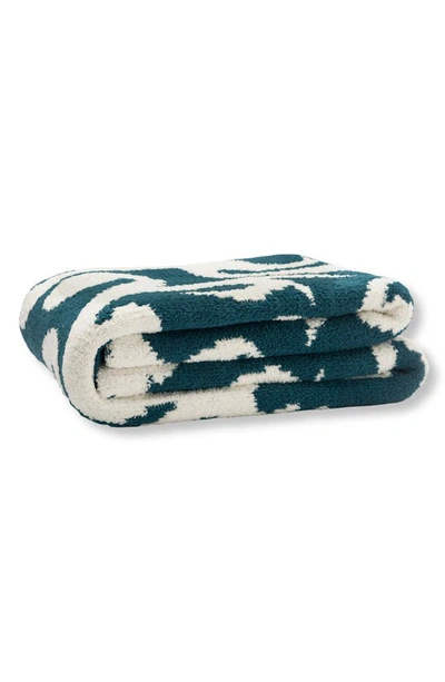 Sunday Citizen Casablanca Throw In Aegean Blue - Off White
