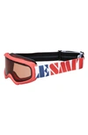 Smith Gambler 164mm Youth Fit Snow Goggles In Lava Heritage / Rc36
