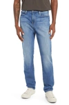 Frame L'homme Athletic Slim-fit Organic Jeans In Blue Bay