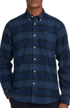 Barbour Keyloch Tailored Fit Plaid Flannel Button-down Shirt In Blue